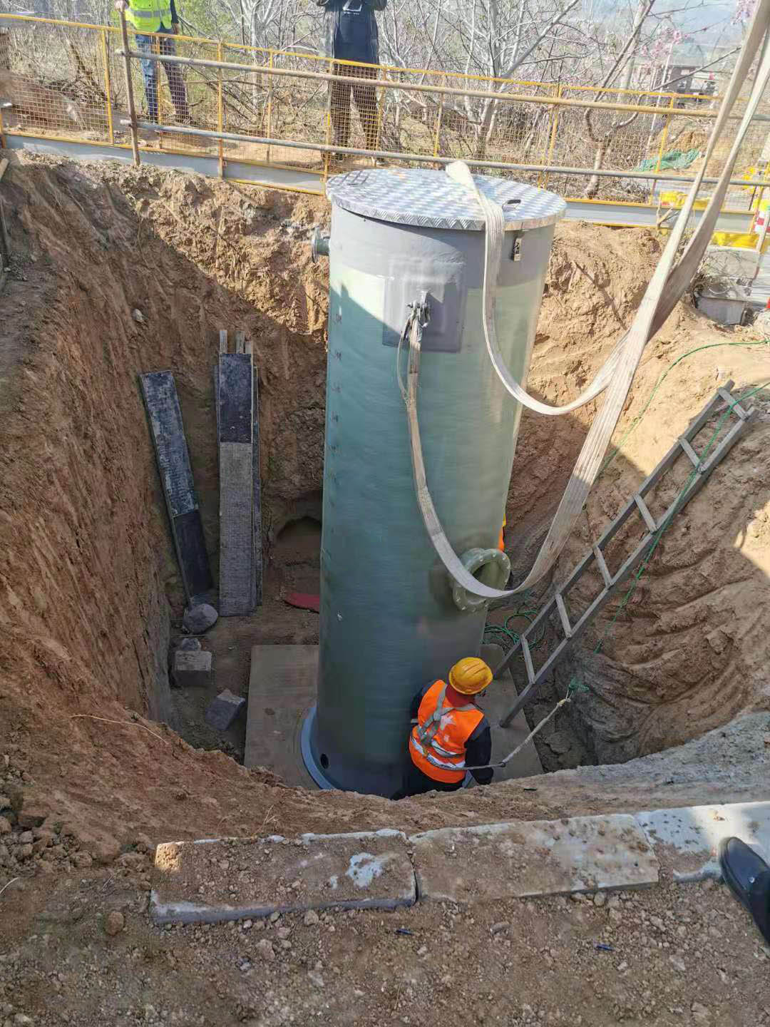 下谷坪土家族鄉濟南市農村一體化預制泵站案例